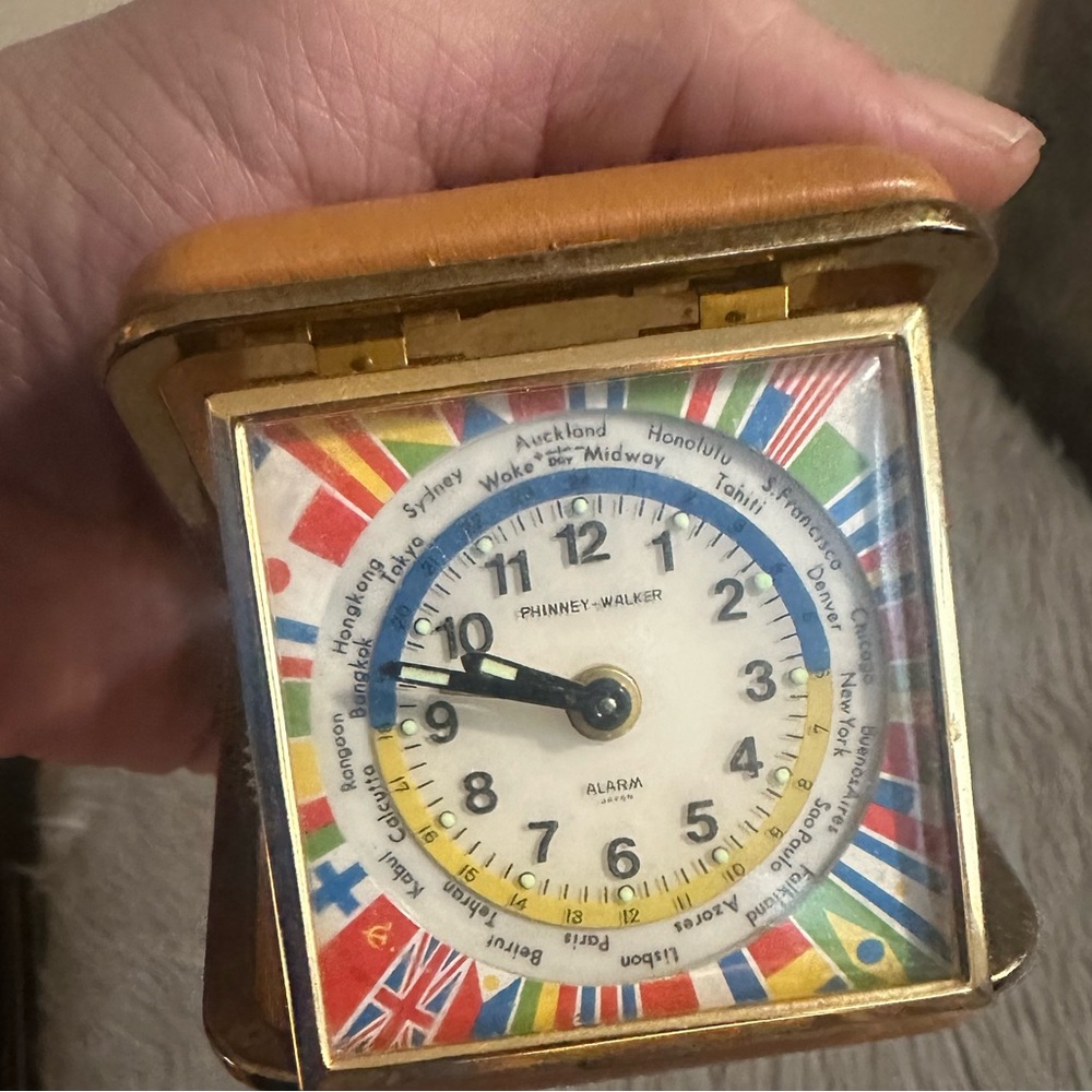 World Flags 7 day Alarm Phinney Walker Alarm clock